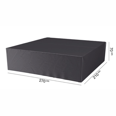 Loungesethoes Platinum AeroCover Anthracite 270 X 210 X 70 Cm